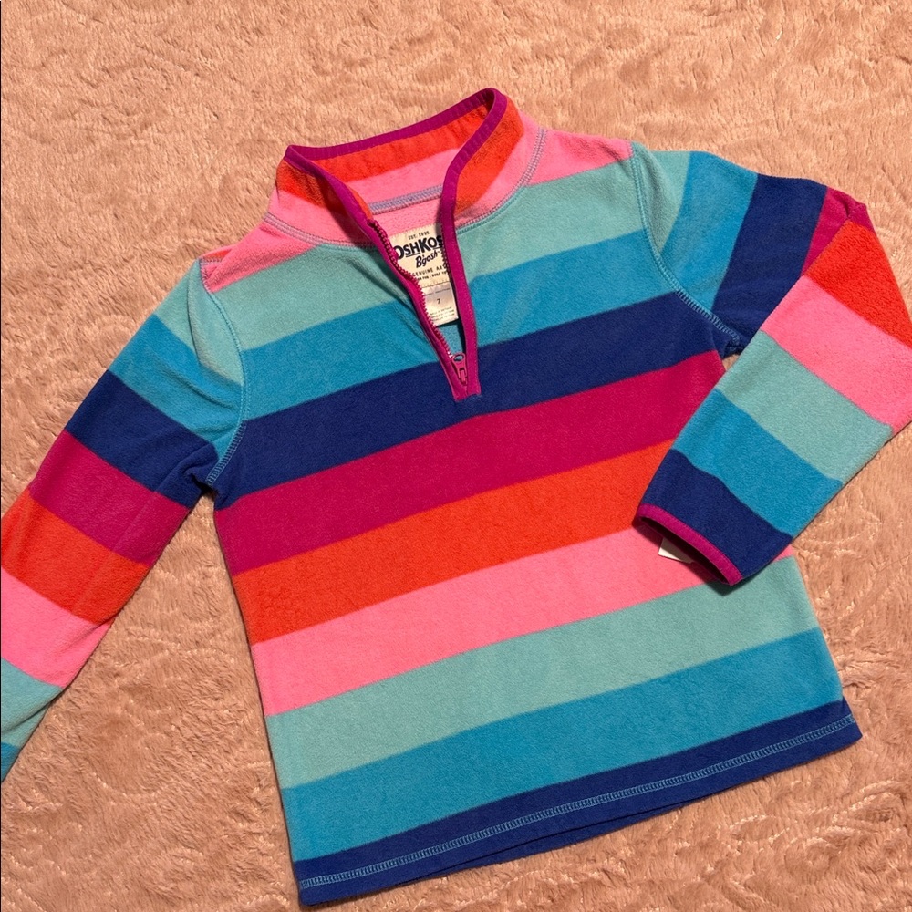 OshKosh B'gosh Multicolor Striped Sweatshirt